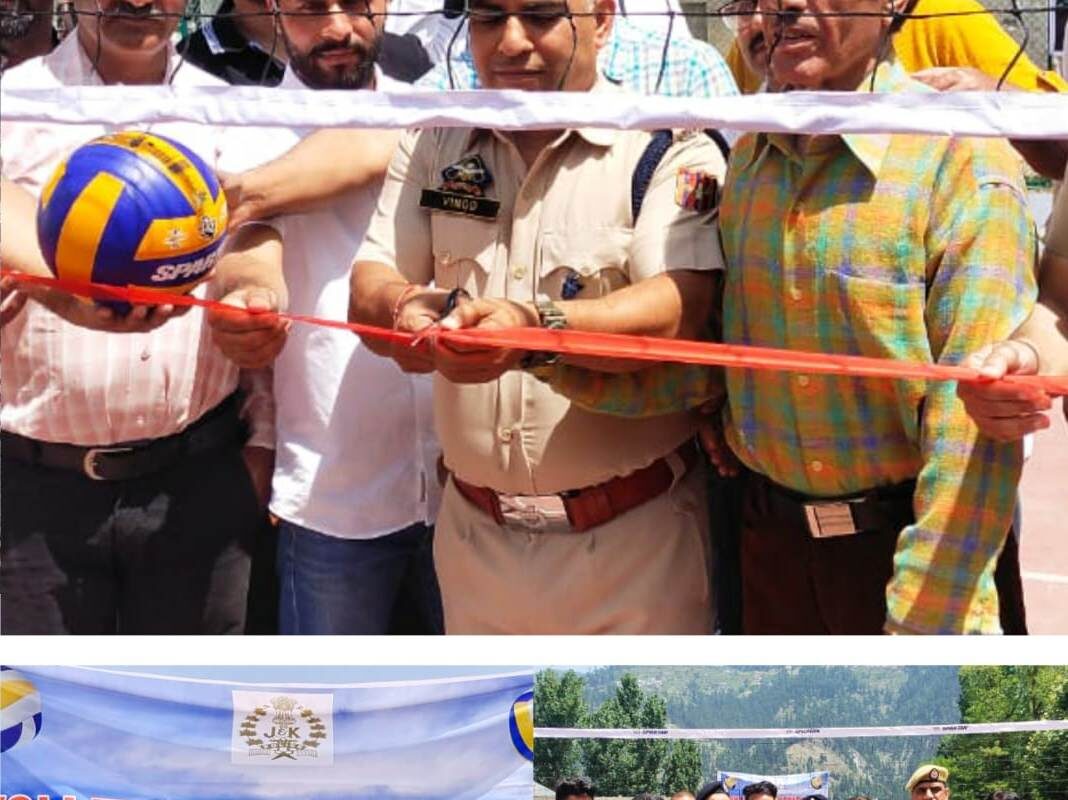 Police host 2-Day Volleyball Tournament at Bhaderwah