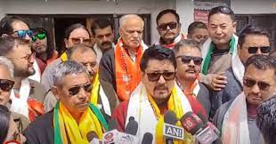 BJP candidate Tashi Gyalson files nomination for Ladakh Lok Sabha seat