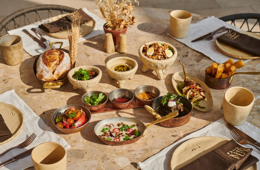 The image shows the best destination for food lovers. and in this image there is a lot of food items on the floor