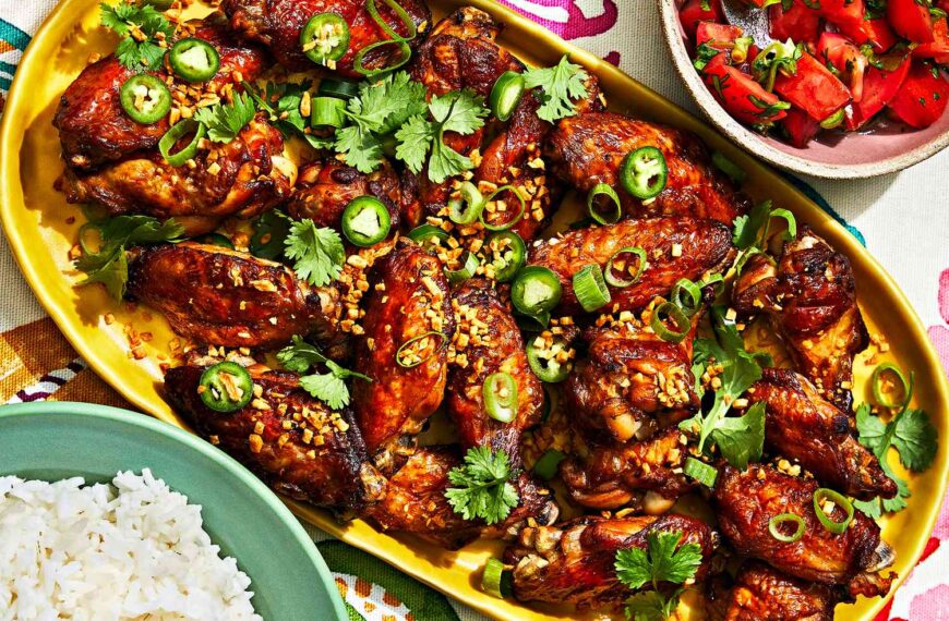 The Image shows the Hot Wings in the plate and best depcited Top Places For Hot Wings In Mumbai And Bangalore
