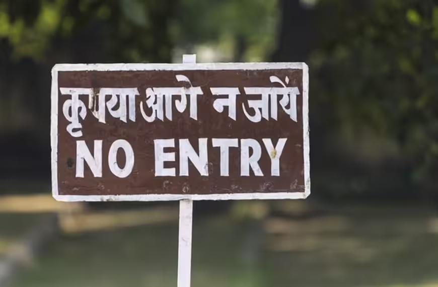 Villages in Rudraprayag install signboards banning outsider entry