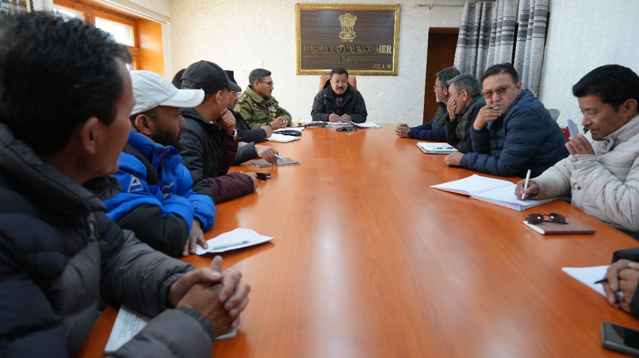 ADC Leh Reviews Arrangements for Eid-Ul-Fitr Celebrations