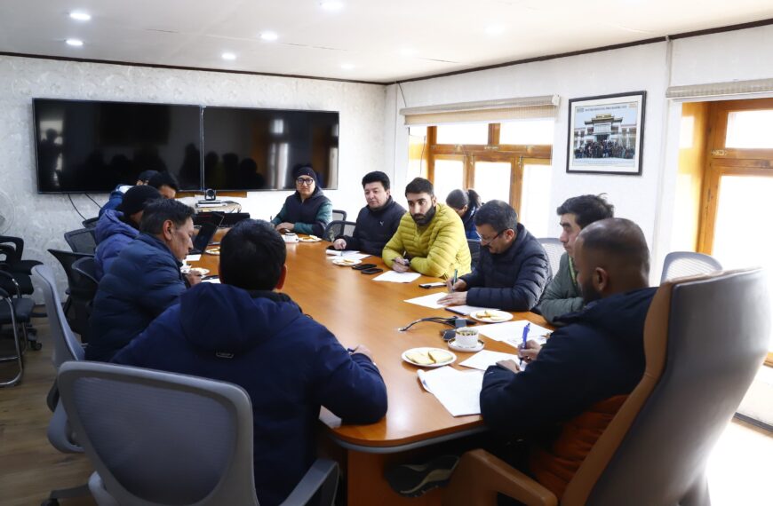 DC Leh Convenes Meeting to Celebrate World Water Day