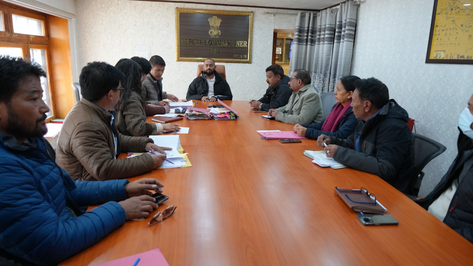 DPC under chairmanship of DC Leh approved 18 Time Bound Promotions and 6 Functional Promotions of various departments