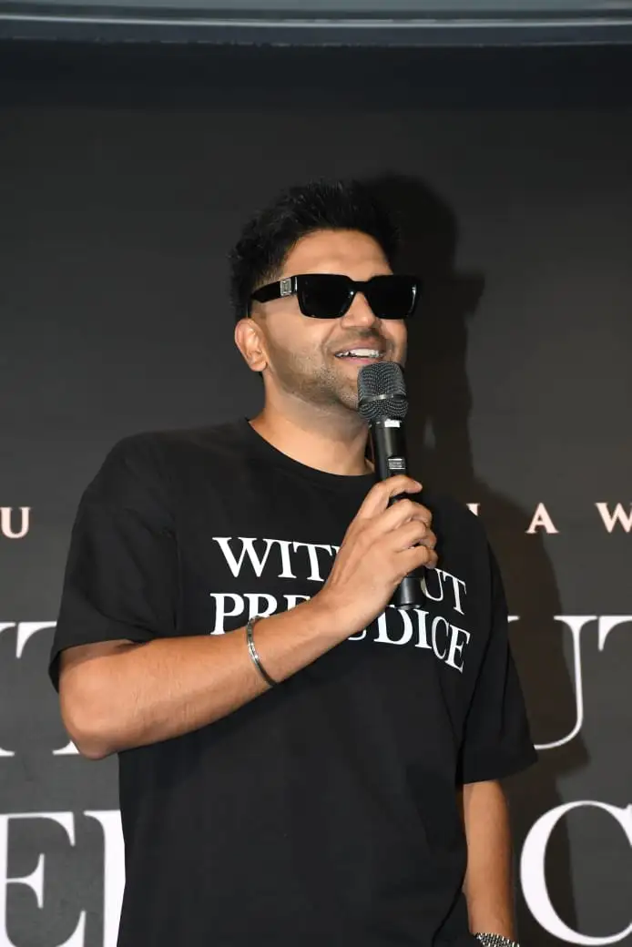 Guru Randhawa Unveils His First Independent Album ‘Without Prejudice’ at an Event, Receiving an Energetic Response from the Audience