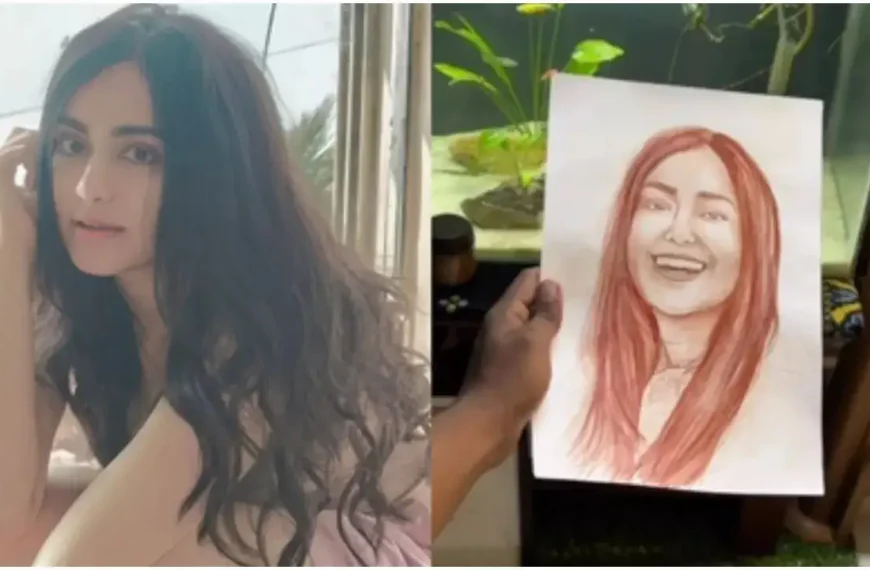 Shocking! Fan makes Adah Sharma's painting with his blood!