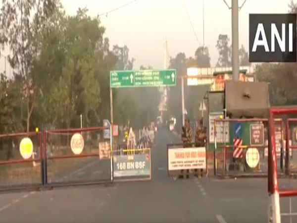 Morning visuals from the Attari Integrated checkpost in Punjab's Amritsar. (Photo/ANI)