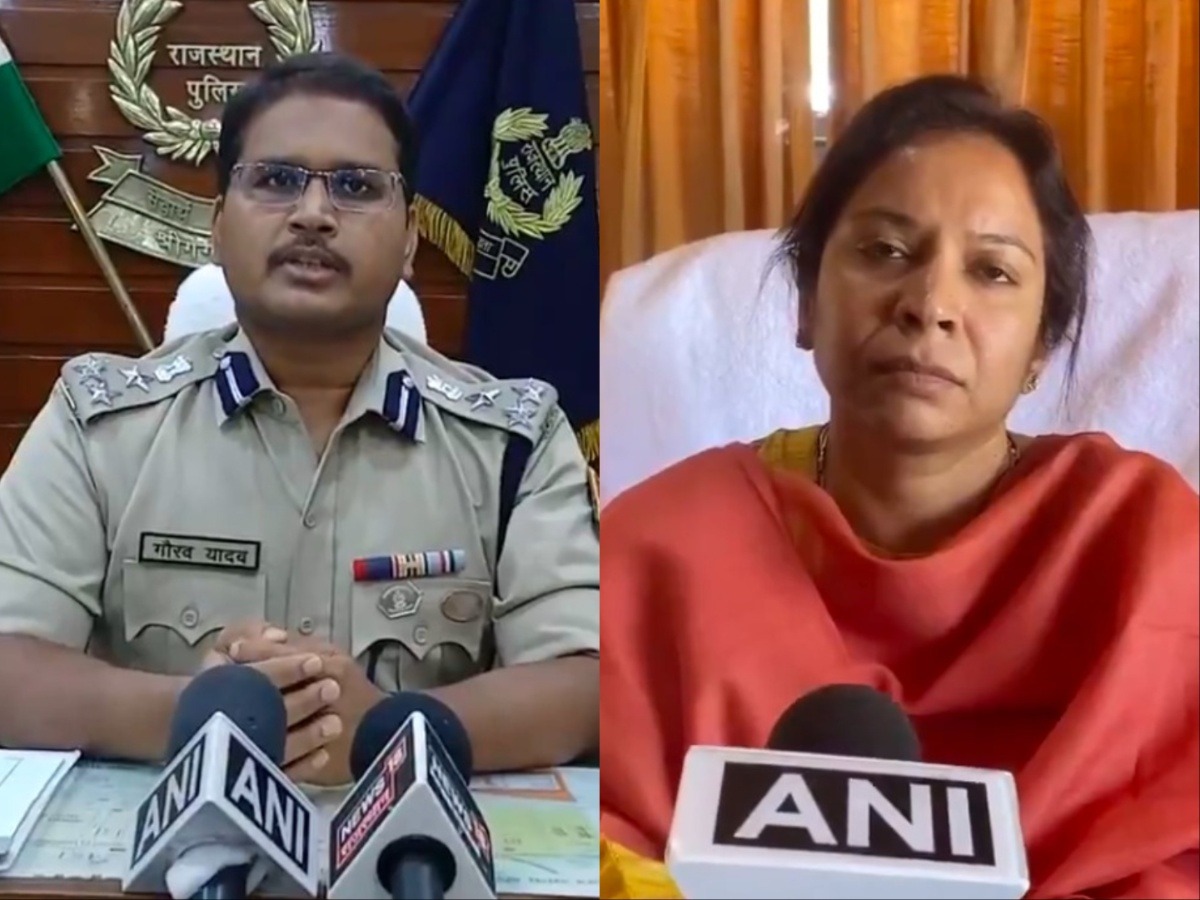  Sri Ganganagar SP Gaurav Yadav (L); Kumaon region IG Riddhim Agarwal (R)