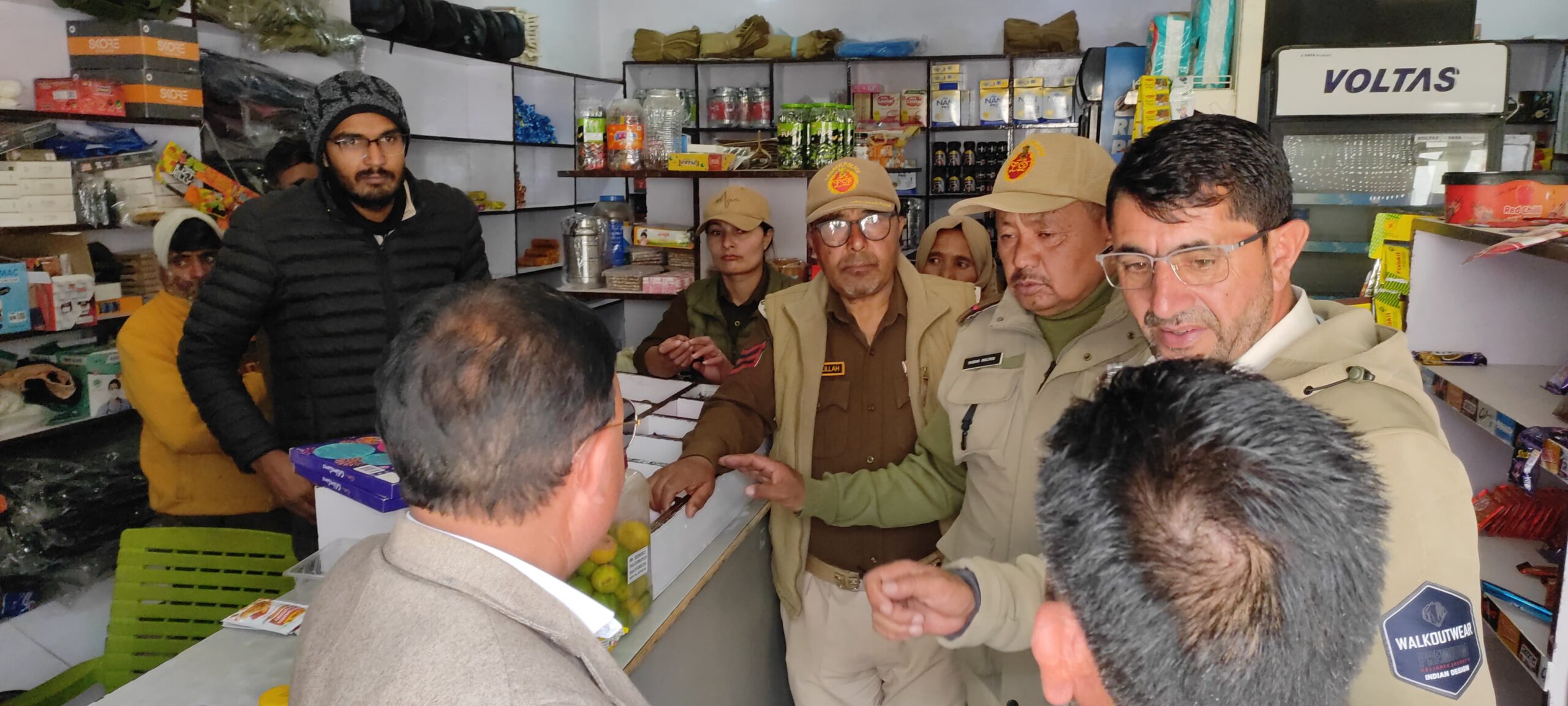 Market Checking Intensified in Khaltse.
