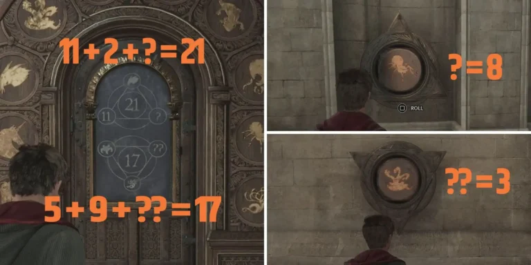 Hogwarts Legacy Puzzle Doors Cheat Sheet