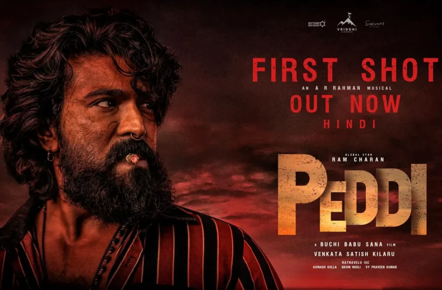 PEDDI First Shot: Global Star Ram Charan, Janhvi Kapoor, Buchi Babu Sana, AR Rahman Team Up For Pan-India Magnum Opus, Releasing March 27, 2026