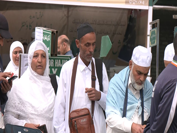 Hajj Pilgrims in Srinagar set to depart for Mecca (Photo/ANI)