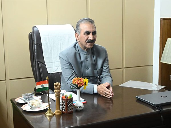 Himachal Pradesh CM Sukhvinder Singh Sukhu (File Photo/ANI)