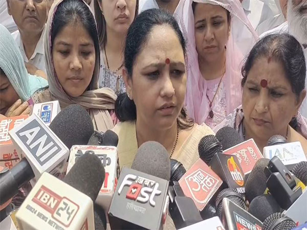 Haryana Chief Minister's wife Suman Saini (Photo/ANI)