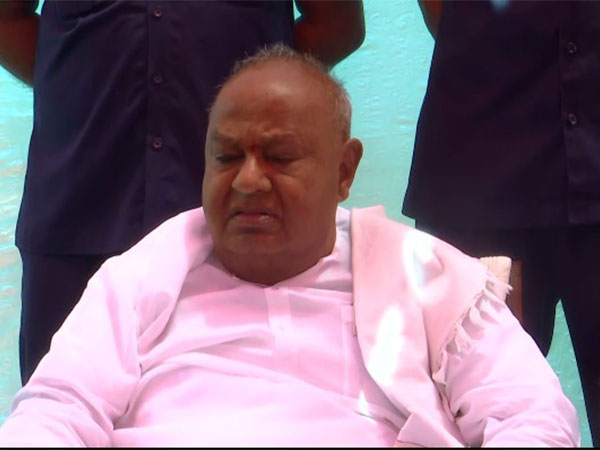 Former Prime Minister HD Devegowda (Photo/ANI) 