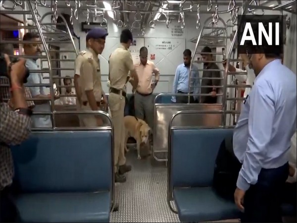 RPF’s sniffer dog stationed at CSMT (Photo/ANI)
