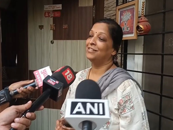 Pragati Jagdale, wife of slain victim Santosh Jagdale (Photo/ANI)