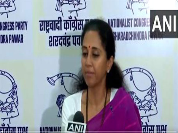 NCP-SCP MP Supriya Sule (Photo/ANI)