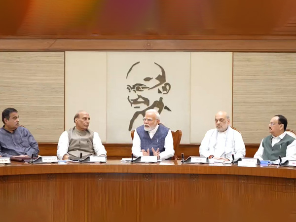 PM Modi chairs Union Cabinet meeting (Photo: ANI)
