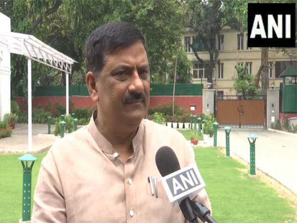 National Working President of JDU and MP, Sanjay Kumar Jha (Photo/ANI)