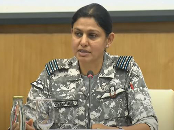 Wing Commander Vyomika Singh. (Photo/MEA Youtube)