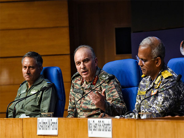 Director Generals of Air ops, Naval ops and Army ops (File Photo/ANI)