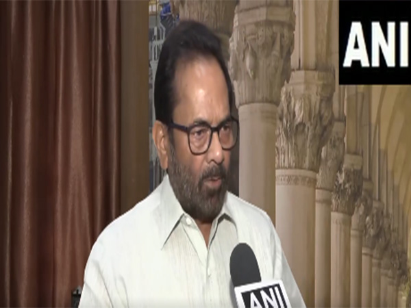 Bharatiya Janata Party (BJP) leader Mukhtar Abbas (Photo/ANI)