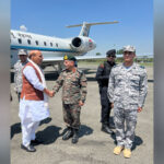 J&K: Rajnath Singh arrives in Srinagar; to interact with Army personnel