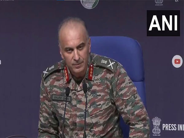 Director General of Military Operations Lt General Rajiv Ghai (Photo: ANI)