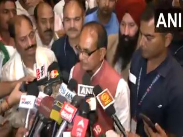 Union Minister Shivraj Singh Chouhan addressing the reporters in Delhi on Monday. (Photo/ANI)