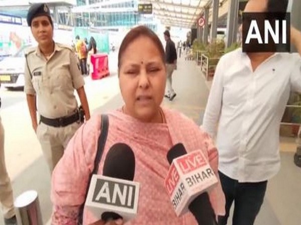 RJD MP Misa Bharti (Photo/ANI)  