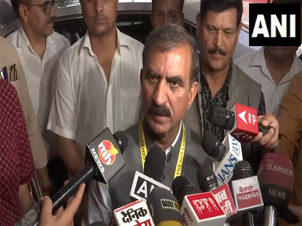 Himachal Pradesh Chief Minister Sukhwinder Singh Sukhu (Photo/ANI)