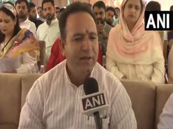Leader of Opposition in the Jammu and Kashmir Assembly and senior BJP leader Sunil Sharma(Photo/ANI)