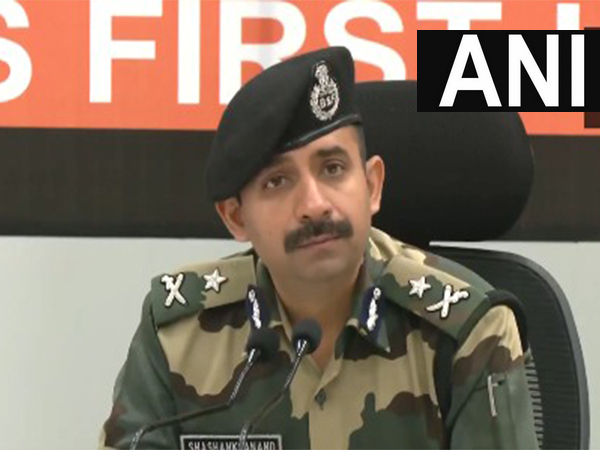 BSF IG Jammu Shashank Anand (Photo/ANI)