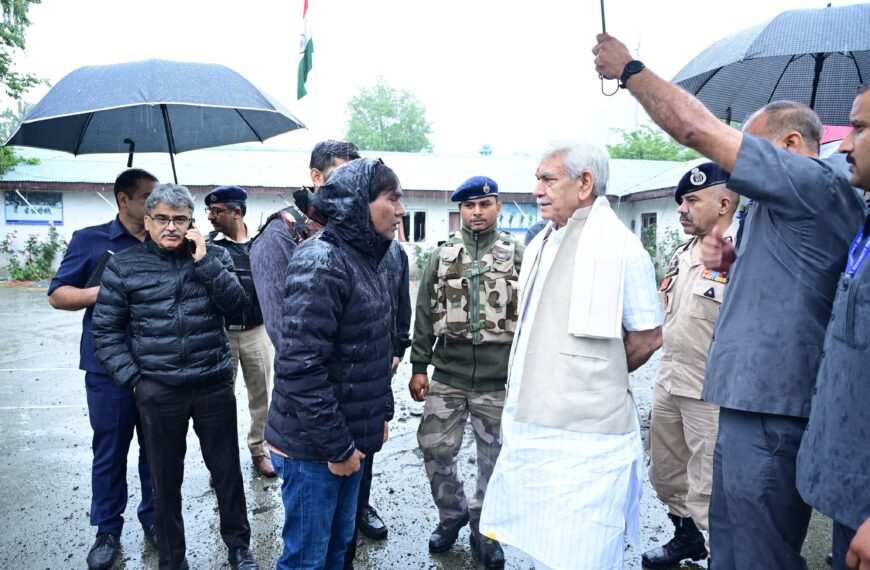 LG Manoj Sinha reviews civilian damage in Uri, directs immediate relief measures