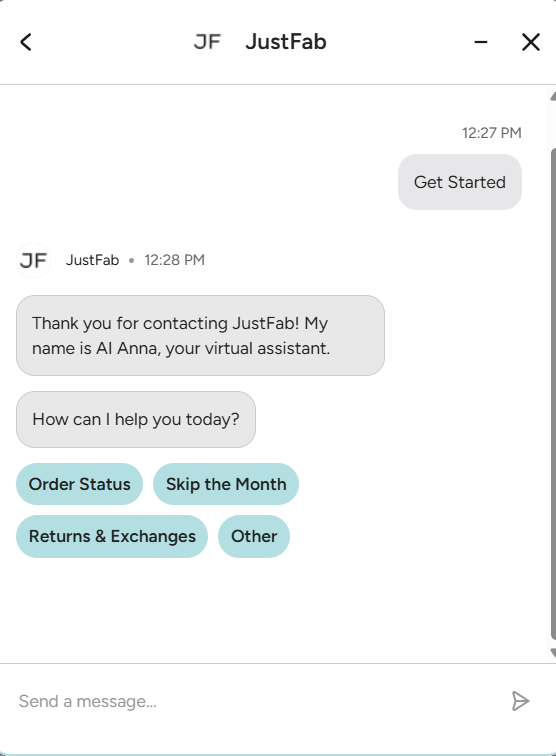 Cancel JustFab Membership