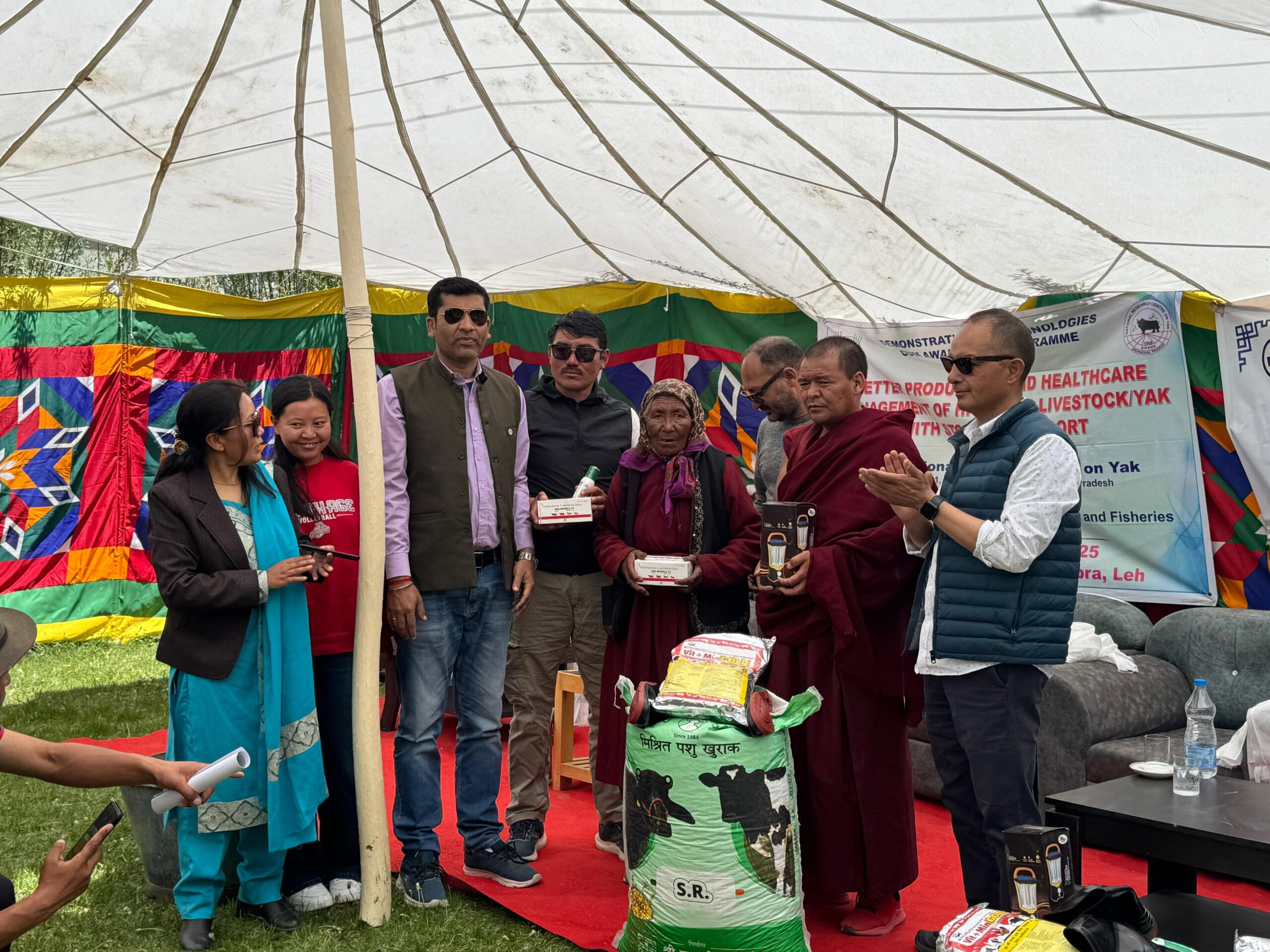 ICAR-NRC and Animal Husbandry Department Leh Host Awareness Program on Scientific Yak Management in Nubra