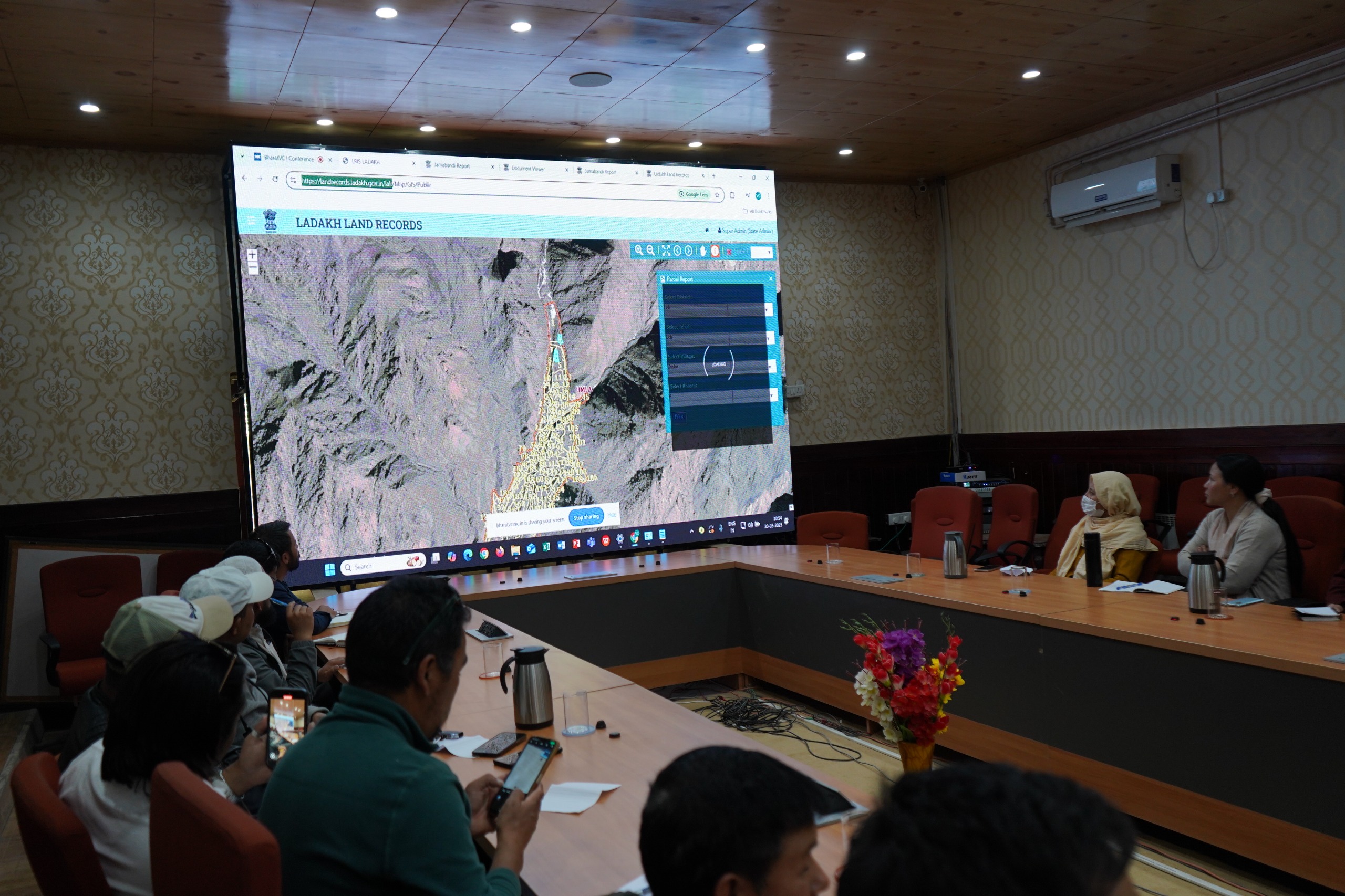 ADC Leh Ghulam Mohd inaugurates training session on New Digital Portal for Land Management