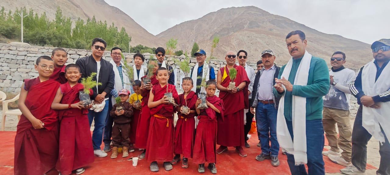 Nubra observes Day 2 of World Environment Week with plantation and cleanliness drives