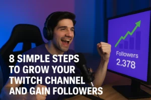 How to Grow Your Twitch Channel: 8 Simple Steps