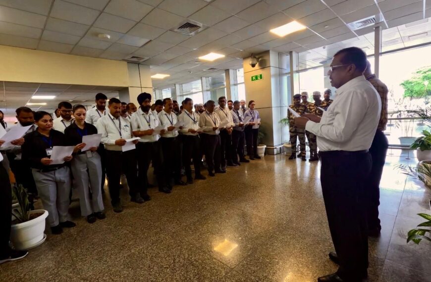 Celebration of World Environment Day at Jammu Airport