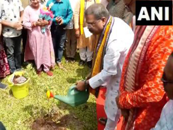 Union Minister Dharmendra Pradhan in Sambalpur (Photo/ANI)