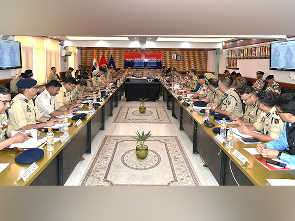 Visual from the meeting (Photo: J-K police)