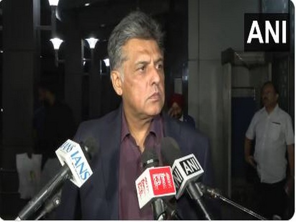 Congress MP Manish Tewari (Photo/ANI)