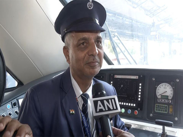 Rampal Sharma, Loco Pilot, Shri Mata Vaishno Devi Katra (SVDK) to Srinagar Vande Bharat Express 