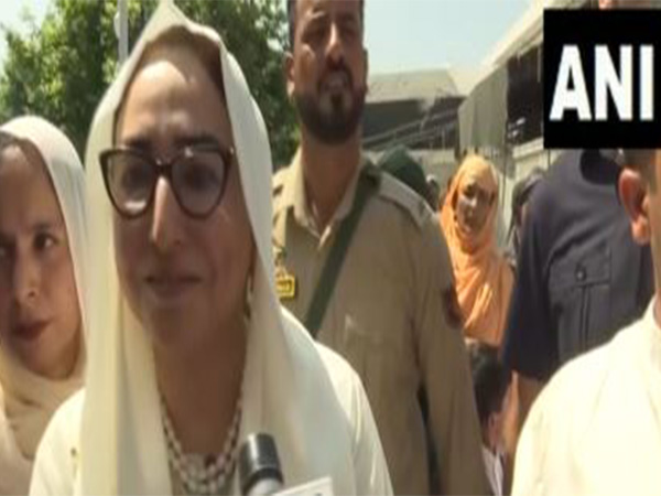  Waqf Board Chairperson Darakshan Andrabi (Photo/ANI) 