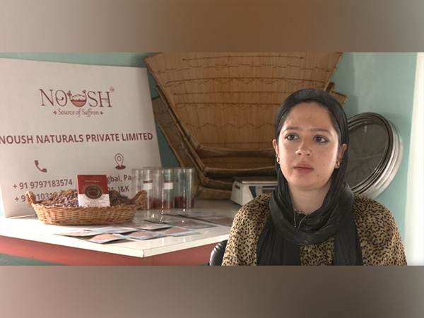 Founder of Noush, Noushaba Jeelani (Photo/ANI)