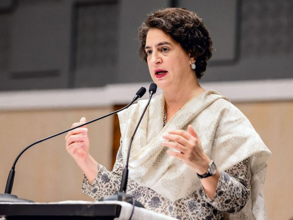  Congress MP Priyanka Gandhi (Photo/ANI)