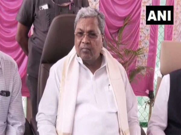 Karnataka Chief Minister Siddaramaiah (File photo/ANI)
