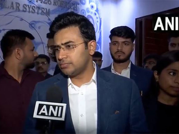  BJP MP Tejasvi Surya (Photo/ANI)